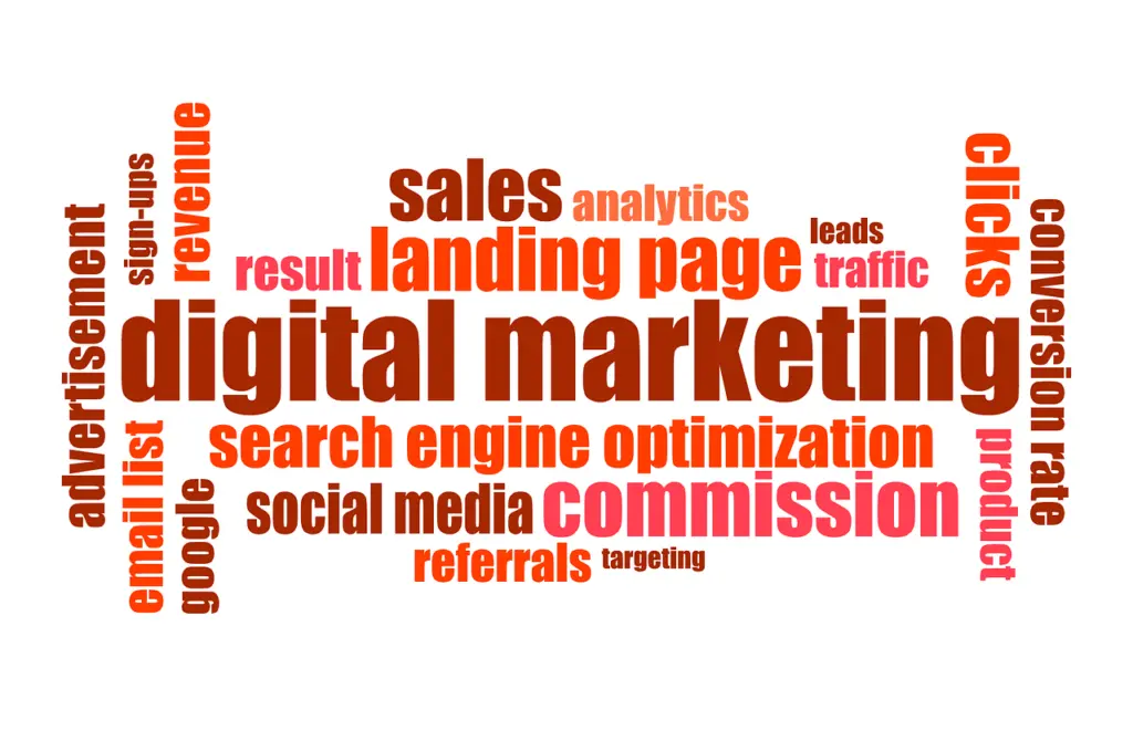 "Abstract image depicting digital marketing strategies."